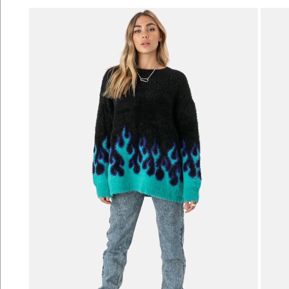 Fuzzy sweater